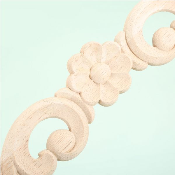 Wood Carved Corner Onlay Applique Style Door Furniture Cabinet Decor Accents & Trim