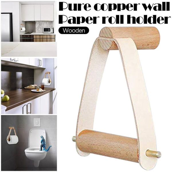 Rolled Toilet Paper Holder Bathroom Kitchen Storage Hand Towel Dispenser Tissue Rack Toilet Paper Holders & Storage