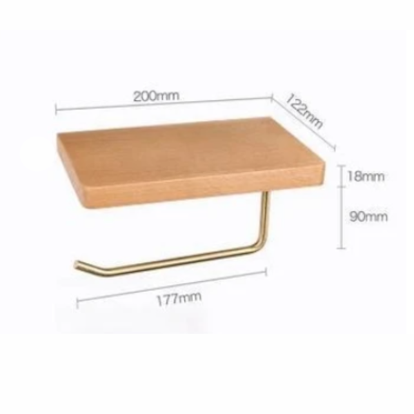 Shelf Toilet Paper Holder Toilet Paper Holders & Storage