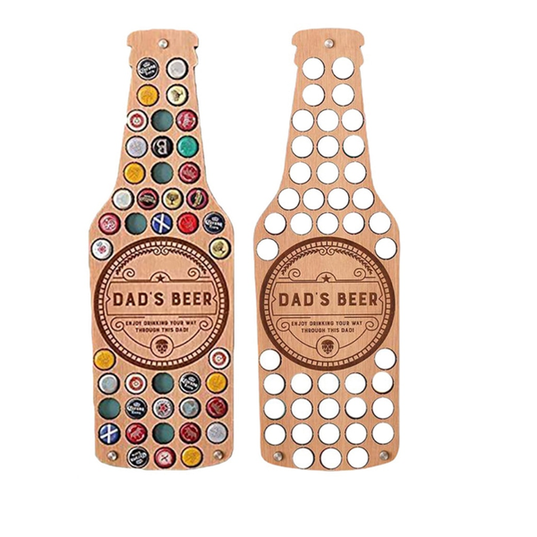 Beer Bottle Cap Collection Bracket Wall Art Decoration Plaques & Signs