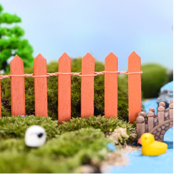 Fence Decorative Landscape Bonsai Fairy Garden Barrier Ornaments & Statues