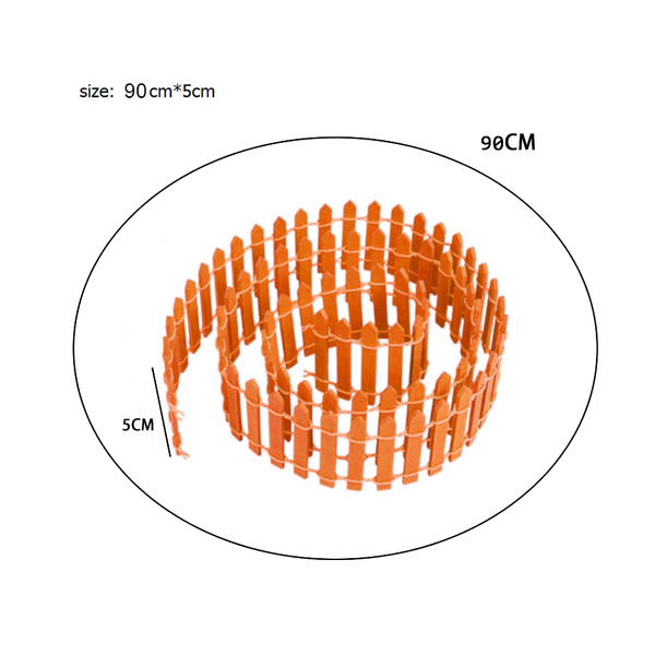 Fence Decorative Landscape Bonsai Fairy Garden Barrier Ornaments & Statues