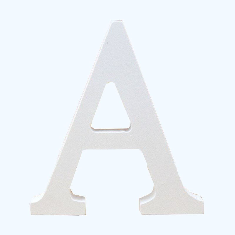 White Letters Alphabet Wedding Birthday Party Home Decoration 11Cm Centrepieces & Table Decor