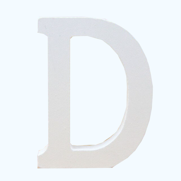 White Letters Alphabet Wedding Birthday Party Home Decoration 11Cm Centrepieces & Table Decor