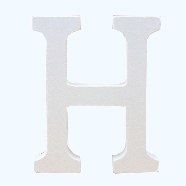 White Letters Alphabet Wedding Birthday Party Home Decoration 11Cm Centrepieces & Table Decor