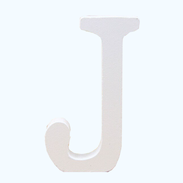 White Letters Alphabet Wedding Birthday Party Home Decoration 11Cm Centrepieces & Table Decor