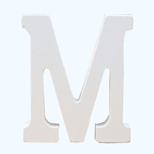 White Letters Alphabet Wedding Birthday Party Home Decoration 11Cm Centrepieces & Table Decor