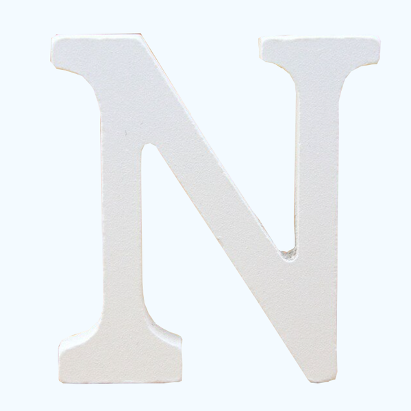 White Letters Alphabet Wedding Birthday Party Home Decoration 11Cm Centrepieces & Table Decor