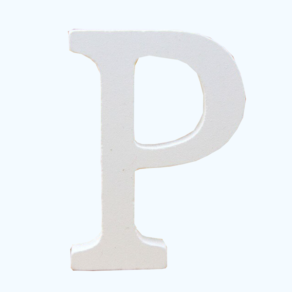 White Letters Alphabet Wedding Birthday Party Home Decoration 11Cm Centrepieces & Table Decor