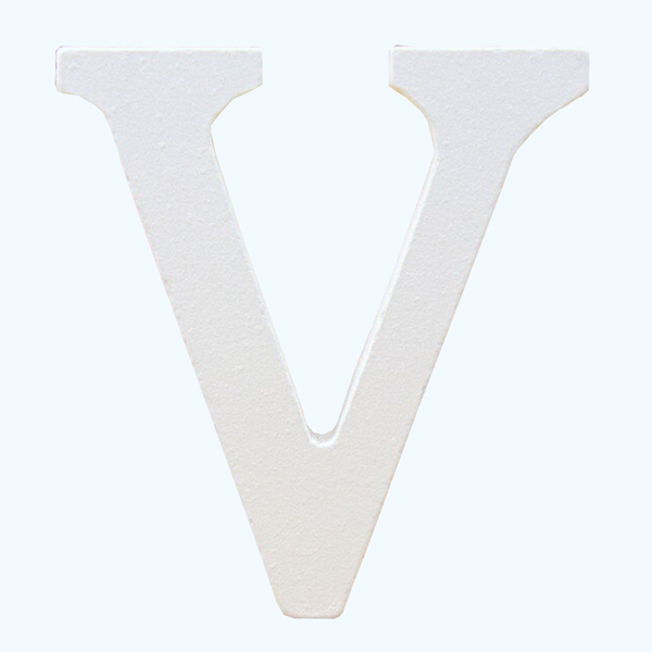 White Letters Alphabet Wedding Birthday Party Home Decoration 11Cm Centrepieces & Table Decor