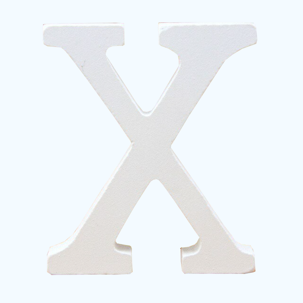 White Letters Alphabet Wedding Birthday Party Home Decoration 11Cm Centrepieces & Table Decor