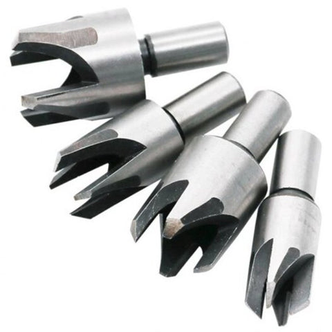 Woodworking Claw Type Drill Bit 4Pcs Silver