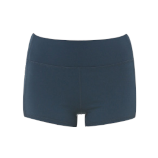 Workout Yoga Shorts Soft Nylon High Waist Gym Tummy Control Pants Men's Shorts