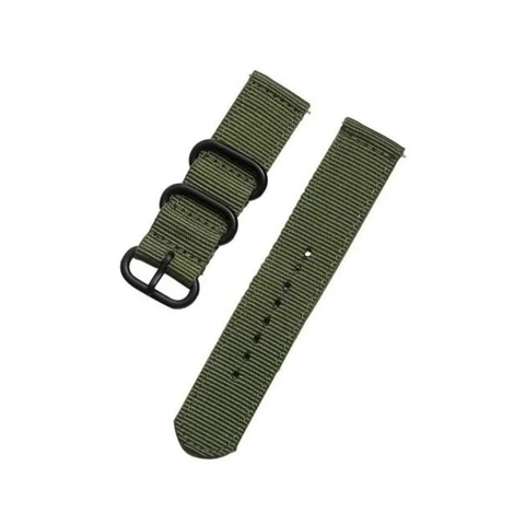 Woven Nylon Watch Sport Strap For Samsung Galaxy Gear S3 S2 Fabric Band Army Green 20Mm