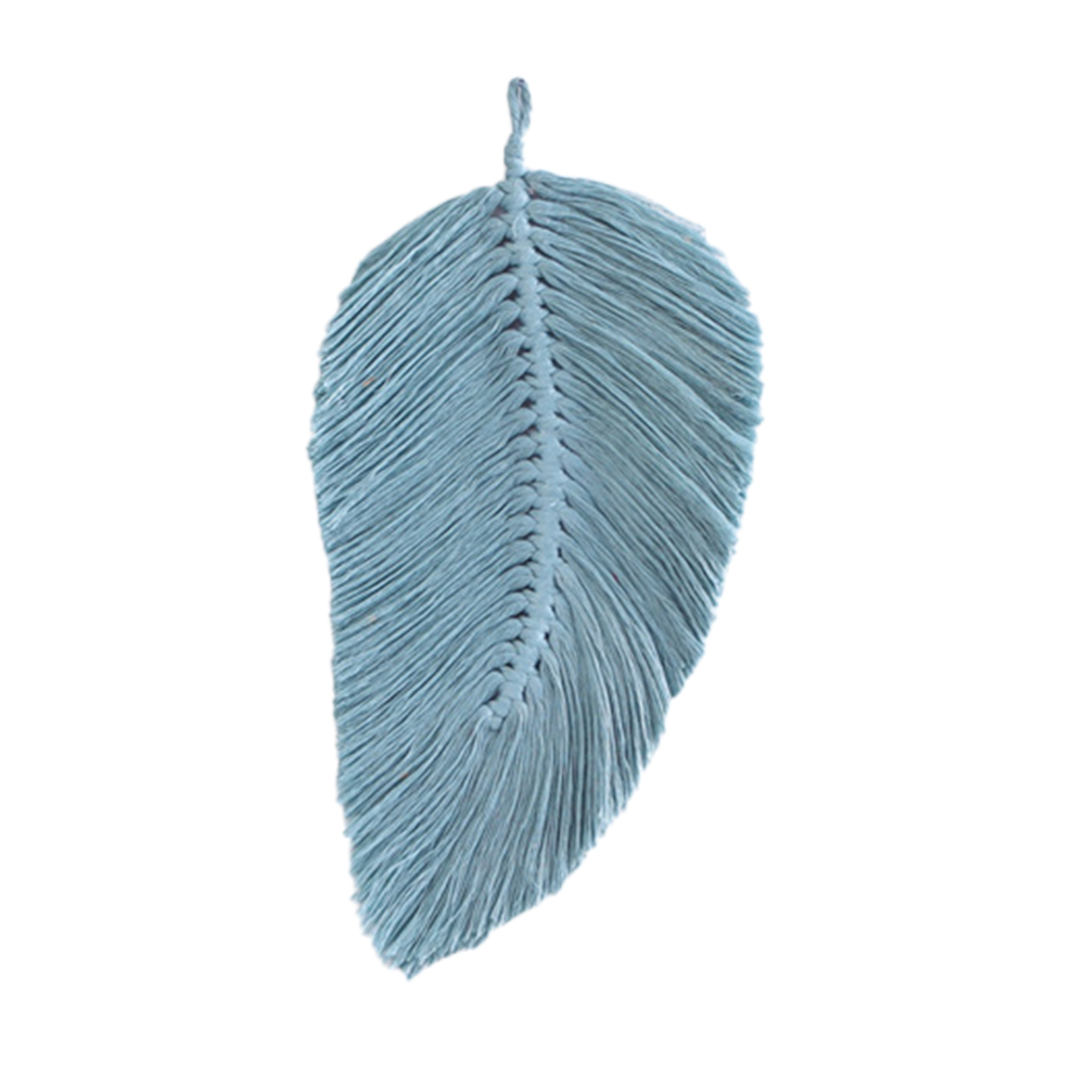 Woven Feather Tapestry Soft Fine Cotton Macrame Wall Hanging Boho Wall Hangings