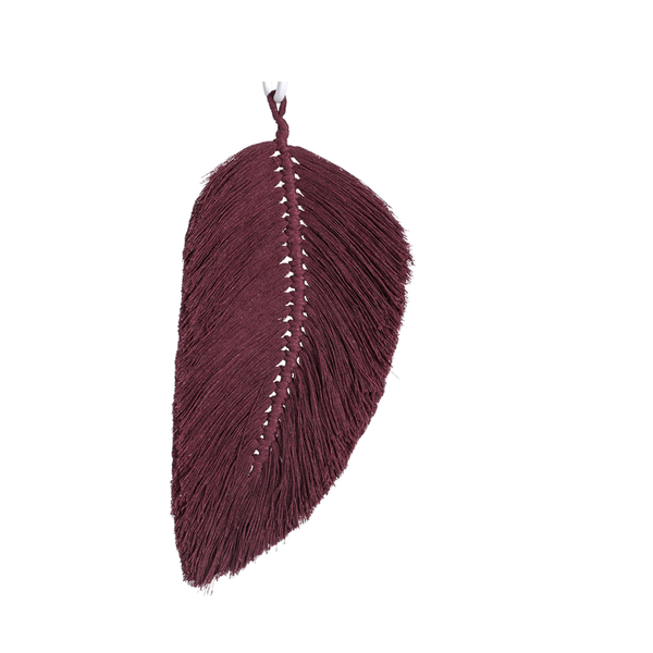 Woven Feather Tapestry Soft Fine Cotton Macrame Wall Hanging Boho Wall Hangings