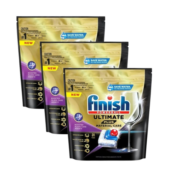 Finish Ultimate Plus 93 Dishwasher Tablets Cleaning Products