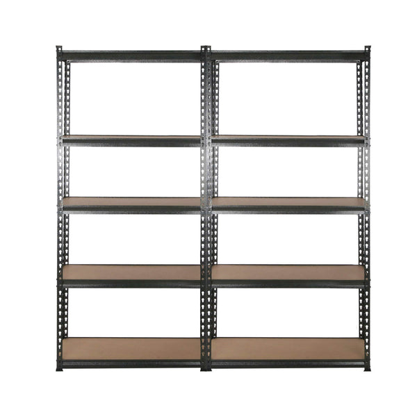 Giantz 4X1.8M Garage Shelving Warehouse Rack Storage Shelves Pallet Racking Charcoal Tool Shelving & Racking Systems