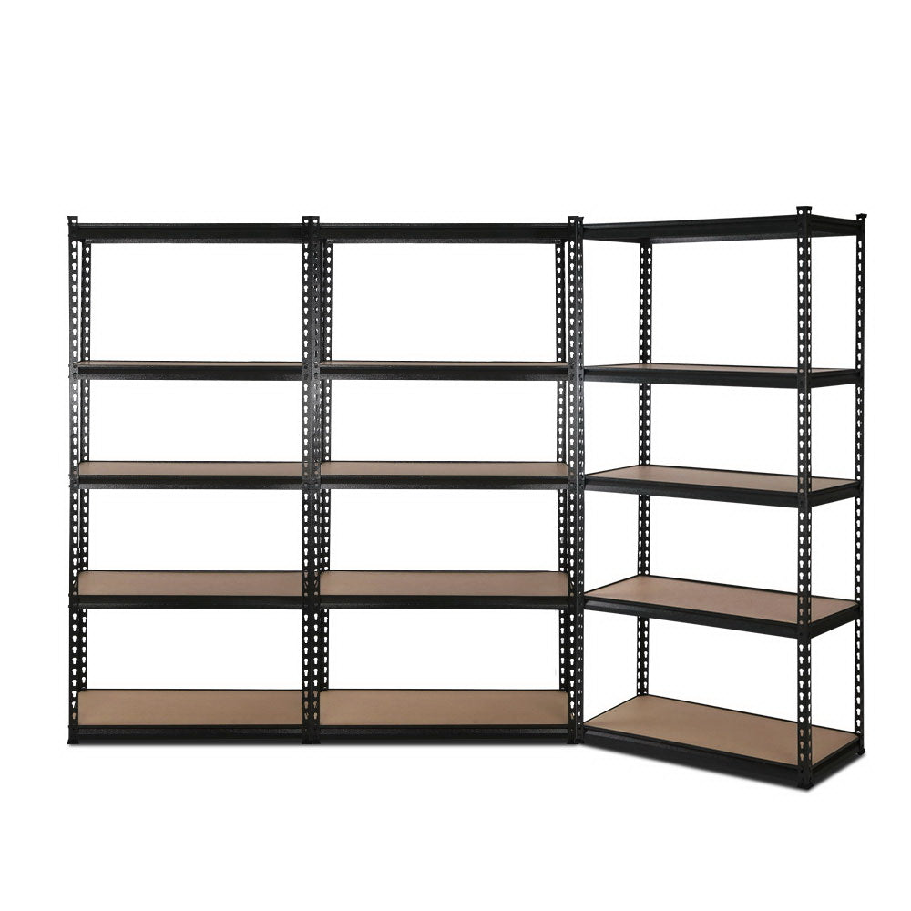 Giantz 3X1.5M Warehouse Shelving Racking Storage Garage Steel Metal Shelves Tool Shelving & Racking Systems