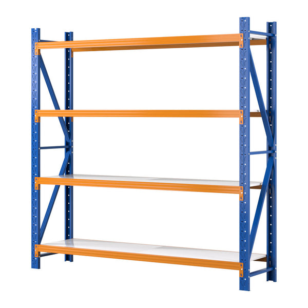 Giantz 2Mx2m Garage Shelving Warehouse Rack Pallet Racking Storage Shelf Blue Pallet Wraps
