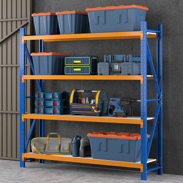 Giantz 2Mx2m Garage Shelving Warehouse Rack Pallet Racking Storage Shelf Blue Pallet Wraps