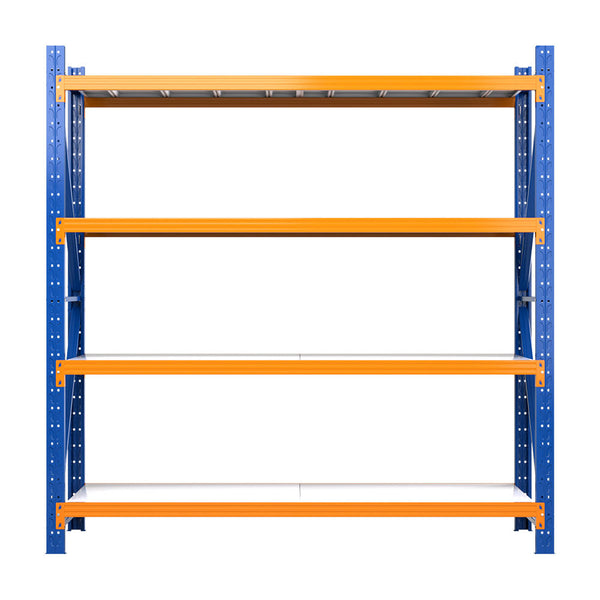 Giantz 2Mx2m Garage Shelving Warehouse Rack Pallet Racking Storage Shelf Blue Tool Shelving & Racking Systems
