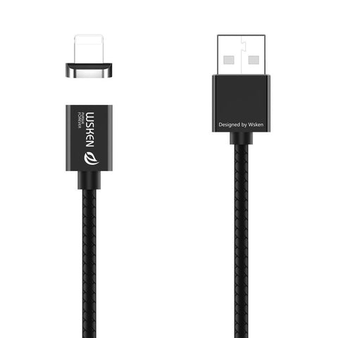 X1 Metal Magnetic Cable Lightning 8 Pin Black