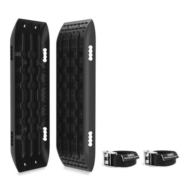X Bull 10 Pairs Boards 4Wd 4X4 10T Sand / Mud Snow Gen 2.0 Black Recovery Tracks