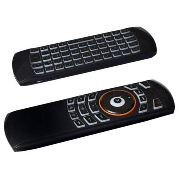 X6l 2.4Ghz Air Mouse Full Keyboard With Backlight Black