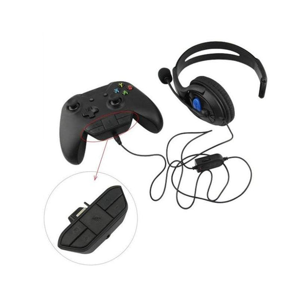 Gaming Consoles Xbox One Headset Adapter Stereo Headphone Converter For Game Controller