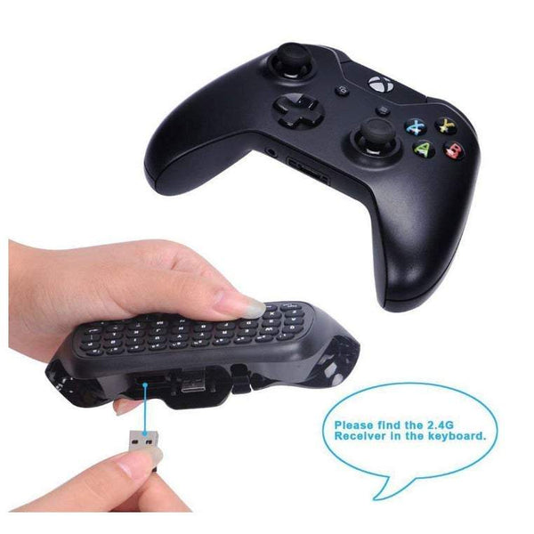 Game Controllers Xboxone Gamepad Keyboard Chatpad For One Lyyes Wireless Message 2.4Ghz Receiver Keypad