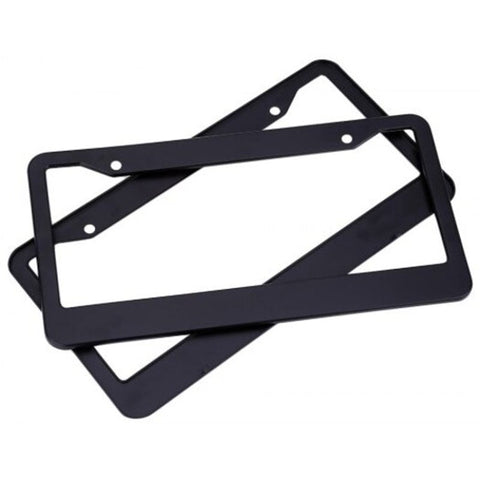 Xc Tp 091 Usa License Plate Frame Aluminium Alloy Black Number Plate Holders