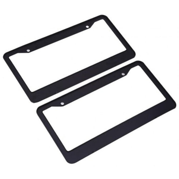 Xc Tp 091 Usa License Plate Frame Aluminium Alloy Black Number Plate Holders