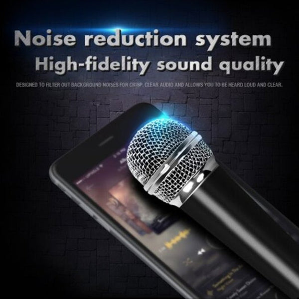 Condenser Microphone For Phone With Stand Computer Recording Podcasting Mobile Android Black Microphones