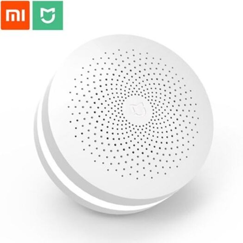Xiaomi Mijia Multi Functional Gateway Upgrade Version Smart Home Control Center Alarm System White Smart Home Hubs