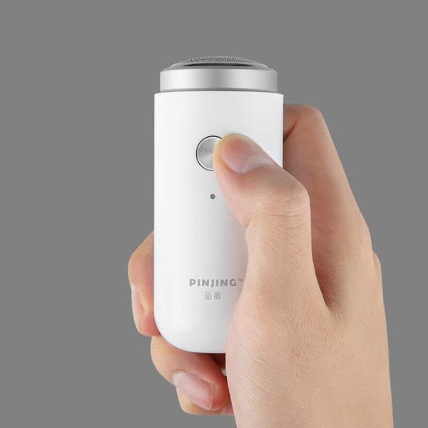 Razors Blades Xiaomi Mini Electric Shaver Pocket Usb Rechargeable Beard Trimmer Washable Dry Wet Shaving Machine With Led Indicator Type C Charging Me