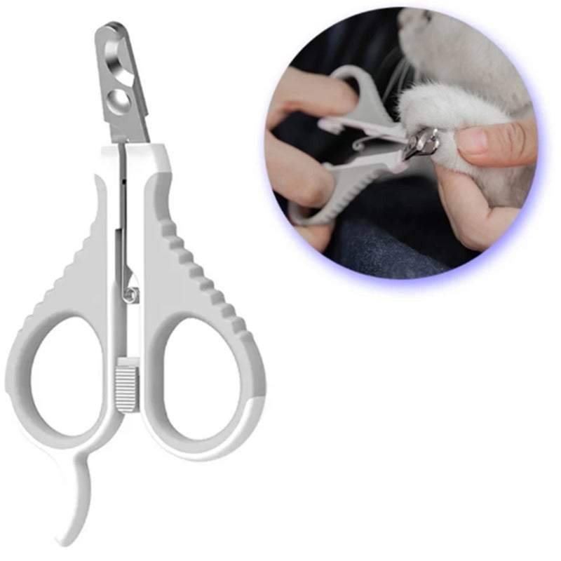 Pet Shearing Clipping Xiaomi Nail Clippers Stainless Steel Combing Dog With Lock Oblique Cat