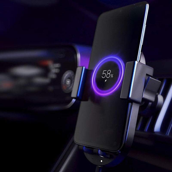 Car Chargers Xiaomi Wireless With Phone Holder 20W Fast Charging For Mobile Huawei Iphone Chargers & Cradles