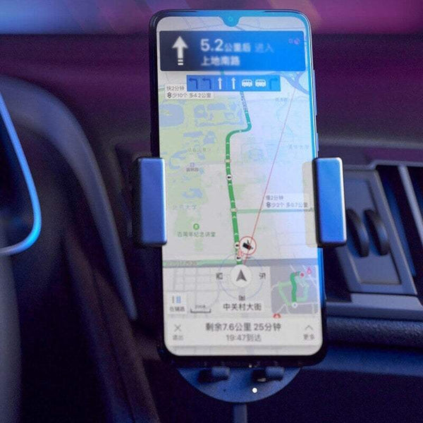 Car Chargers Xiaomi Wireless With Phone Holder 20W Fast Charging For Mobile Huawei Iphone Chargers & Cradles
