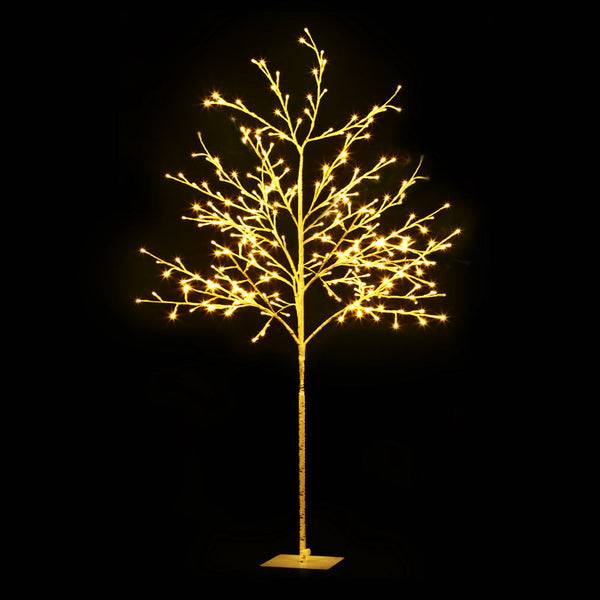 Jingle Jollys Christmas Tree 1.5M 304 Led Trees With Lights Warm White Seasonal Decorations