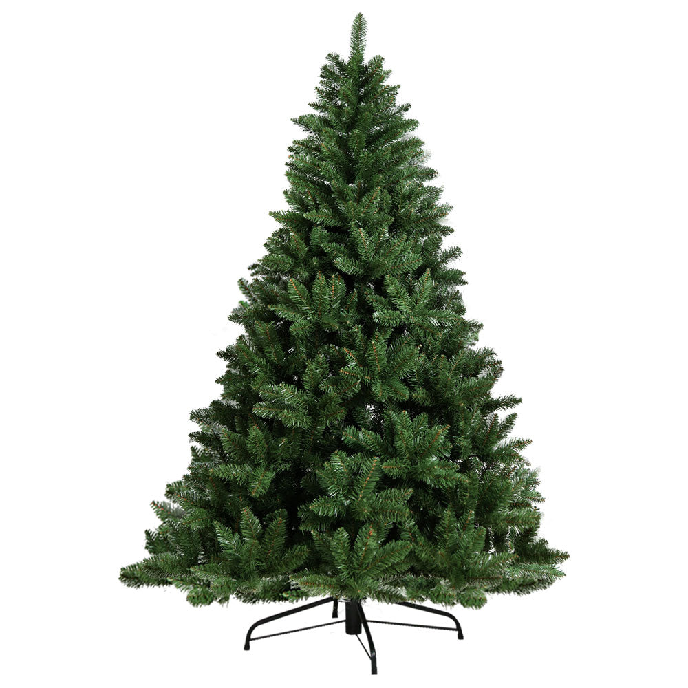 Jingle Jollys Christmas Tree 1.8M Xmas Trees Green Decorations 800 Tips Seasonal Decorations