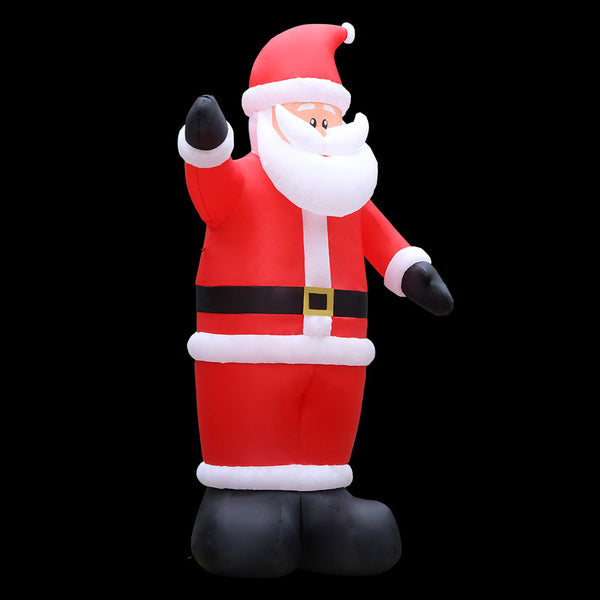 Jingle Jollys 5M Christmas Inflatable Santa Decorations Outdoor Air Power Light Seasonal Decorations