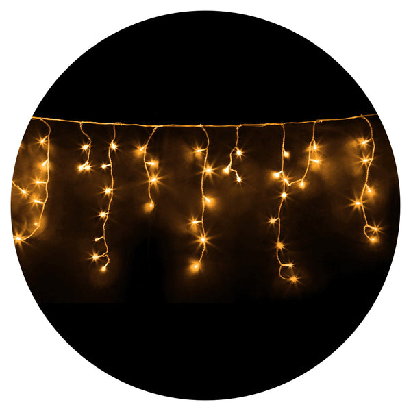 20M Christmas Lights Icicle 800 Led Warm White Decor Jingle Jollys Decorative Lighting