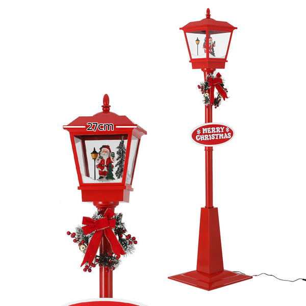 1.8M Christmas Lights Post Lamp Led Outdoor Decorations Jingle Jollys Decorative Lighting