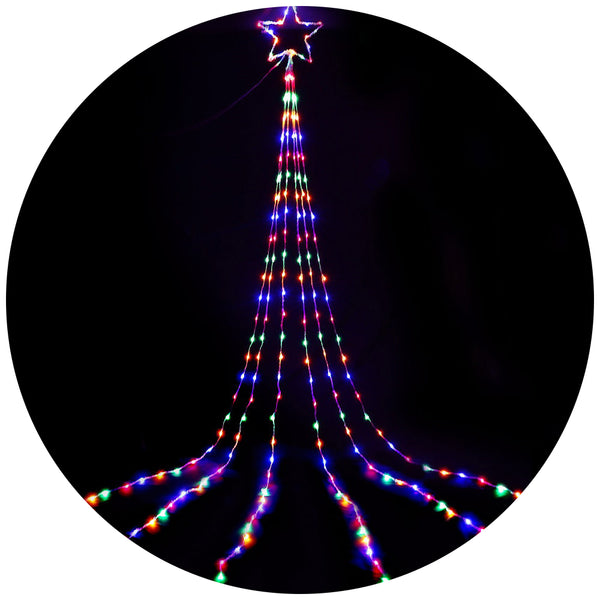 200 Led 3M Christmas Lights Solar String Fairy Jingle Jollys Seasonal Decorations