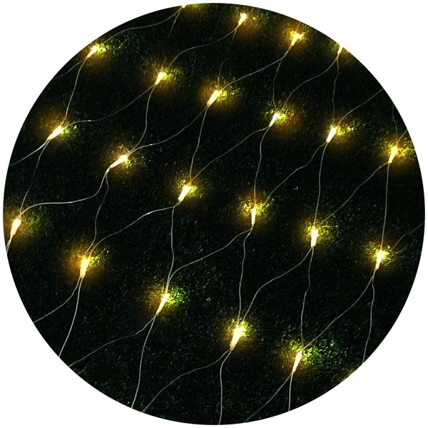 1000 Led Christmas Lights 4M X 6M Net String Warm White Jingle Jollys Seasonal Decorations