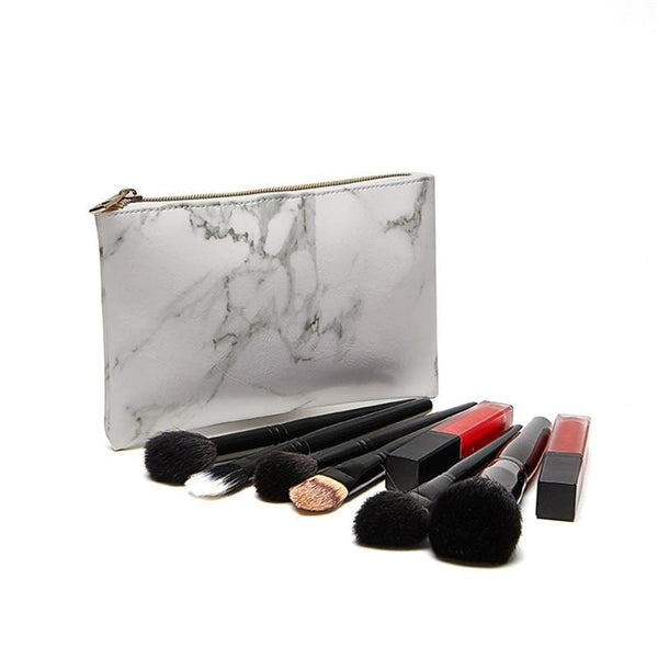 Marble Toiletry Bag Cosmetics Storage Toiletries Travel Case Makeup Bags & Cases