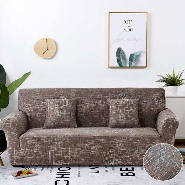 3 Seater Sofa Cover Rustic Brown Style Protection For Living Room Chair Slipcover Slipcovers
