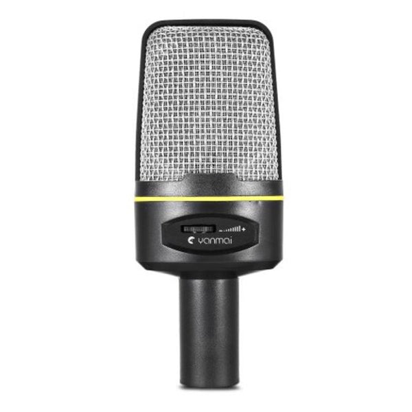 Desktop Microphone Dynamic Condenser Sound Black Microphones