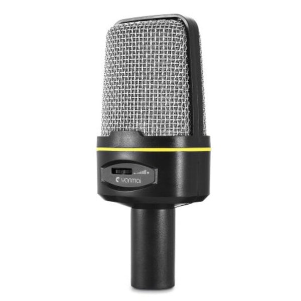 Desktop Microphone Dynamic Condenser Sound Black